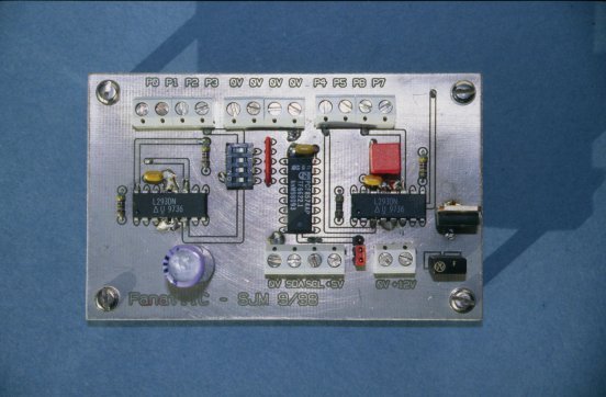 PCB after soldering